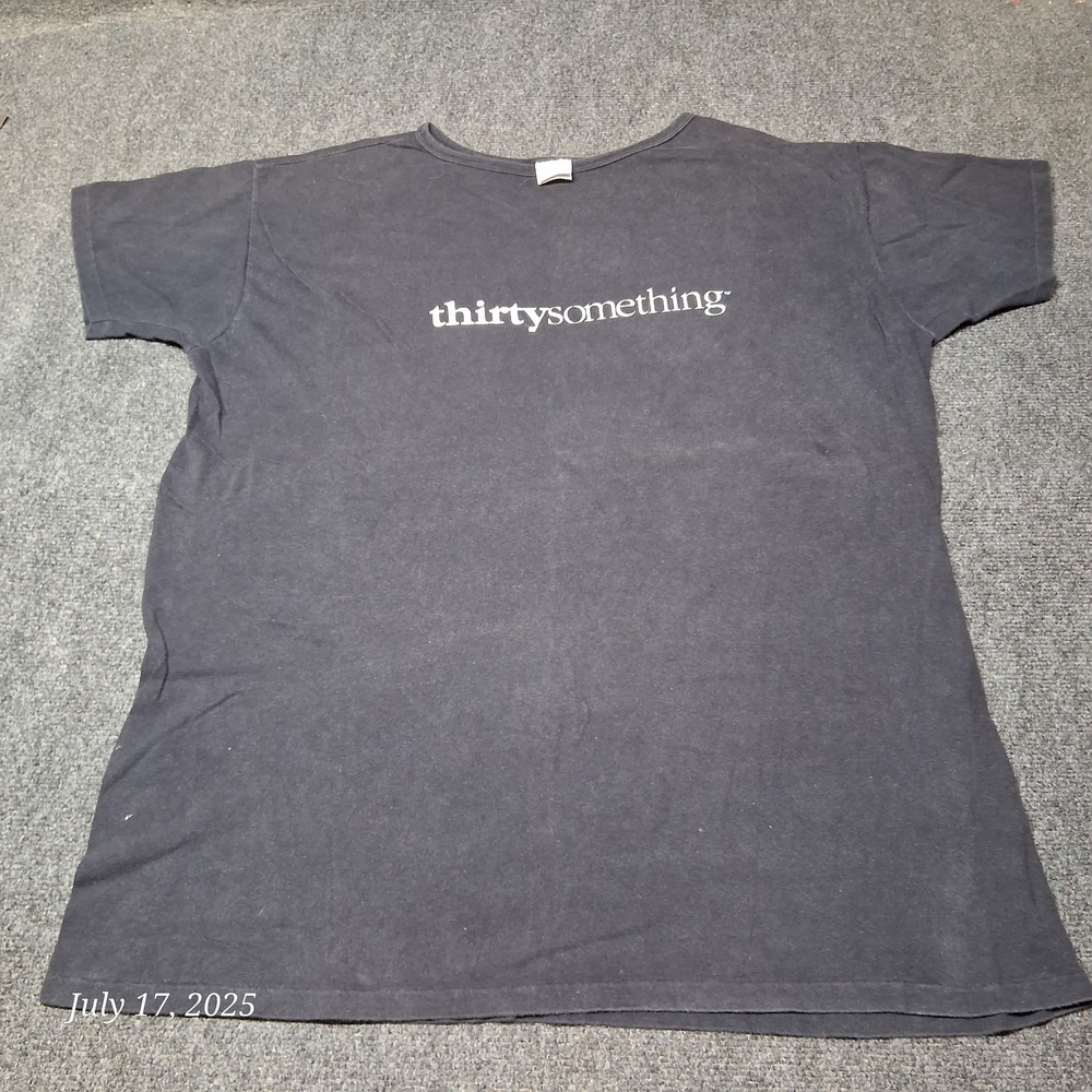 Vintage Good Stuff Shirt Thirty Something Novelty T Black One‎ Size